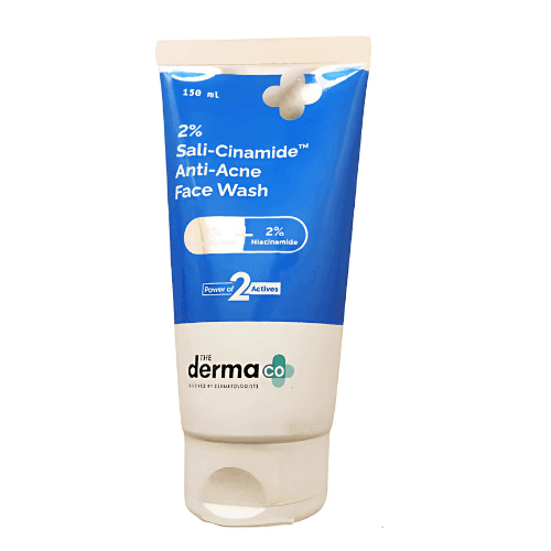 The Derma Co 2% Sali-Cinamide Anti-Acne Face Wash